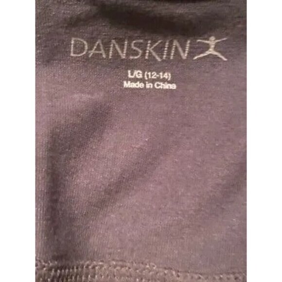 Danskin Women's Activewear Jacket And Pants Gray Stretch Pockets Zip L 12-14 - Picture 8 of 8